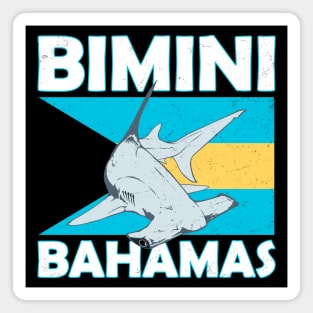 Hammerhead Shark Diving Bimini Magnet